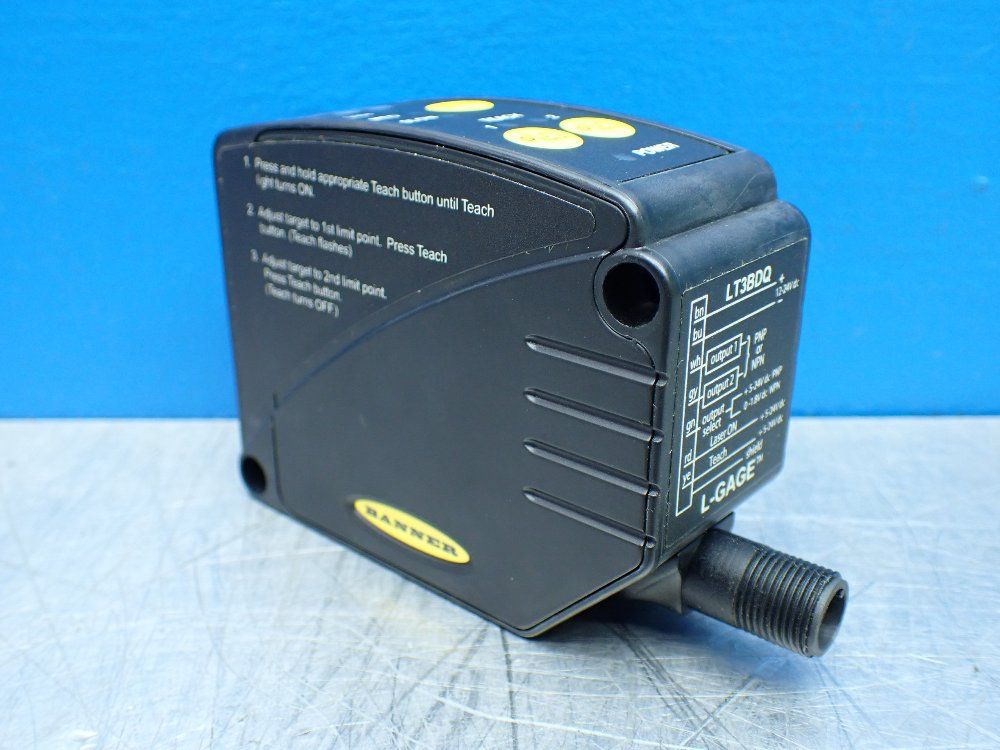 Banner Long Range Laser Sensor - Lt3bdq