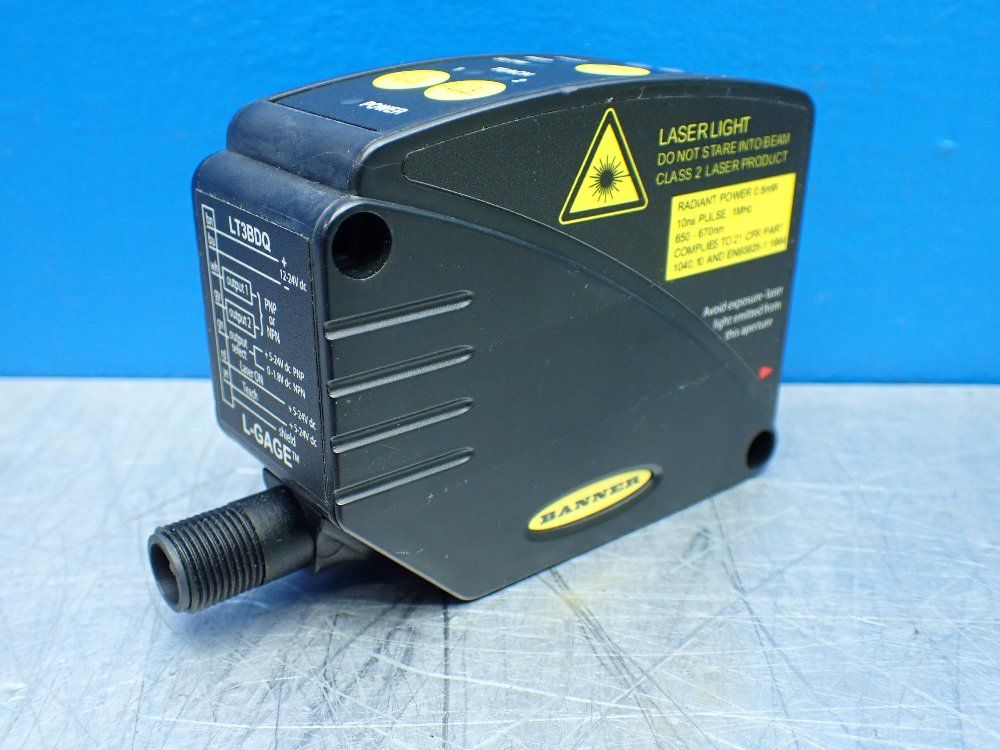 Banner Long Range Laser Sensor - Lt3bdq