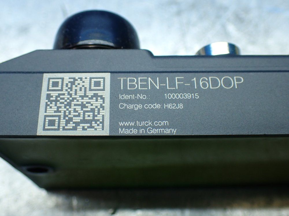 Turck Multiprotocol Block I/o Module - Tben-lf-16dop