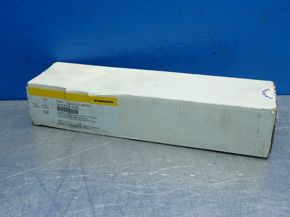 Turck 10/100mbps Multiprotocol Block I/o Module - Tben-lg-16dxp
