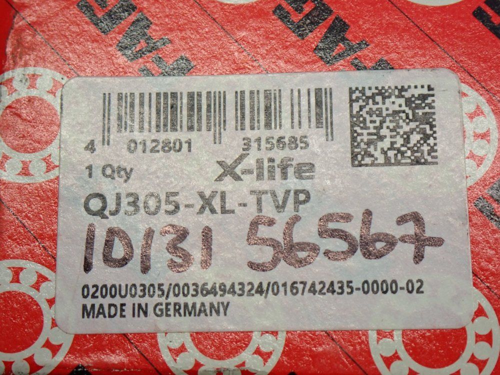 Fag Four-point Contact Ball Bearing - Qj305-xl-tvp
