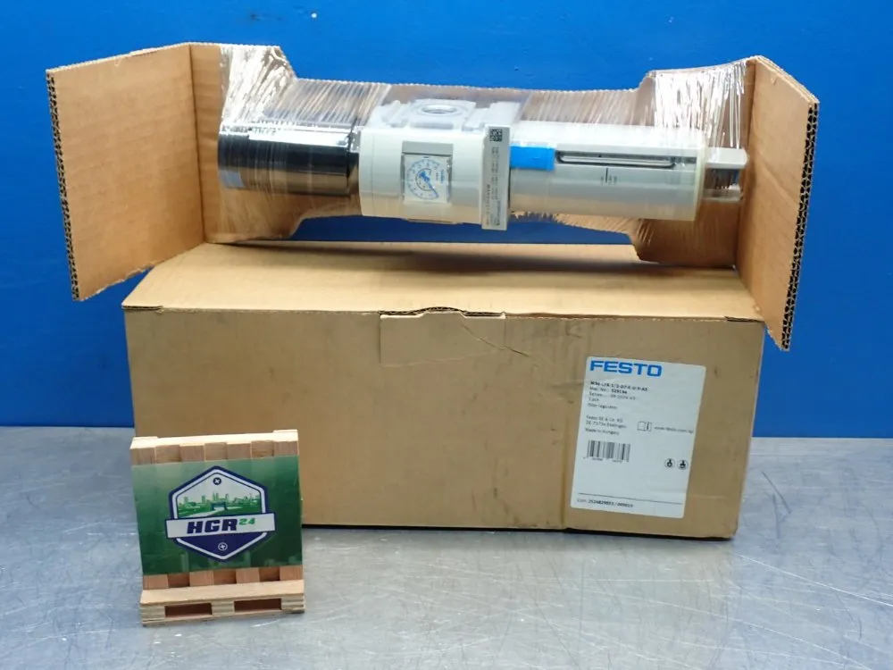 Festo Maximum Output Pressure: 12bar, 40 Micron Filter Filter Regulator - 529194