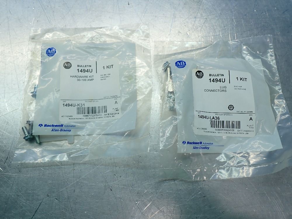 Allen Bradley Fusible Disconnect Switch Kit - 1494u-j30-cr-m