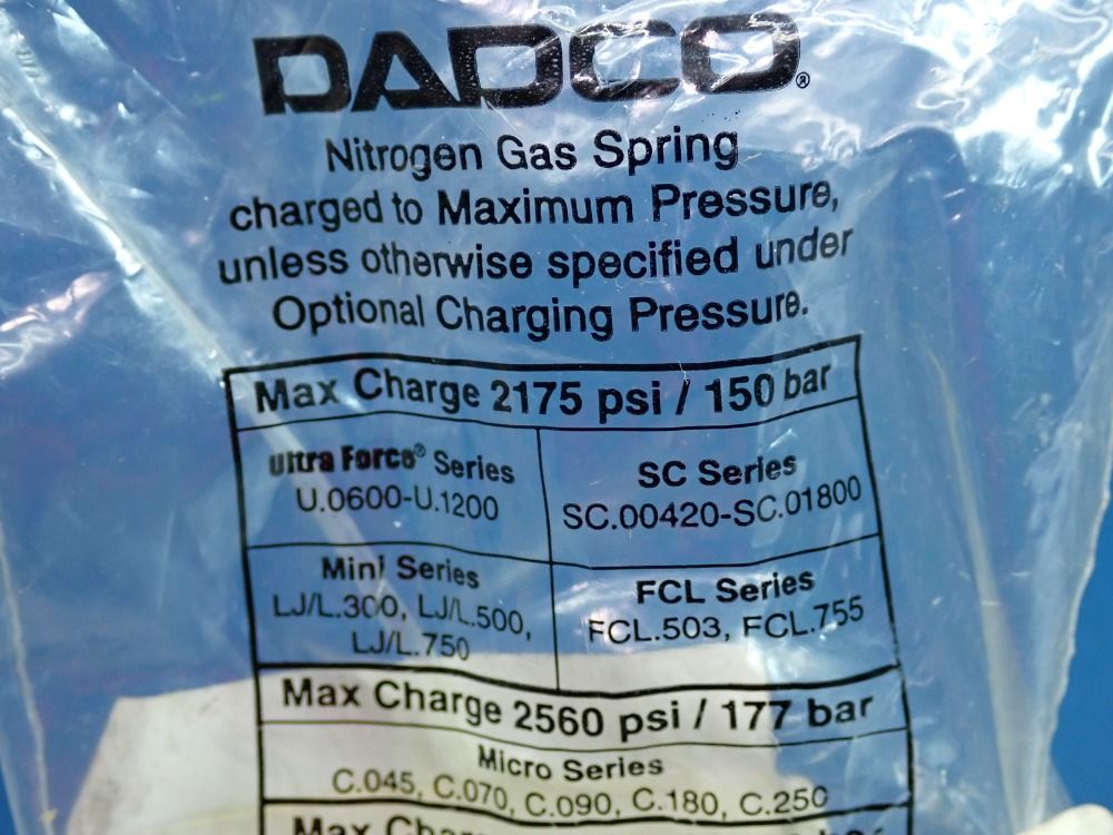 Dadco 2560 Psi/177 Bar Nitrogen Gas Spring Repair Kit - 1014060198