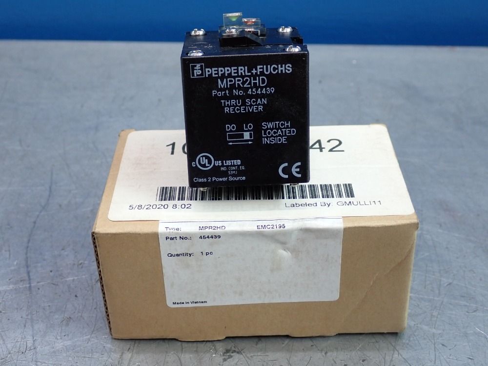 Pepperl+fuchs Photo-automation Scan Receiver - Mpr2hd