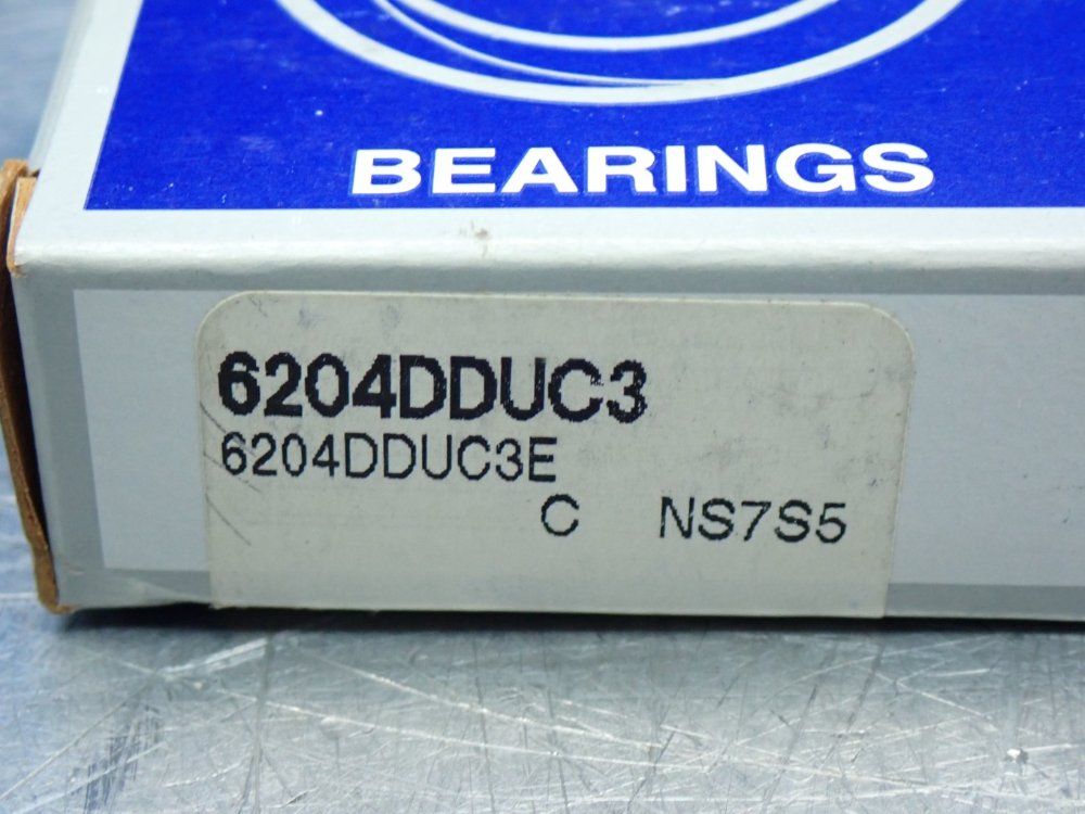 Nsk Lot Of 18 Radical Deep Groove Ball Bearing - 6204dduc3