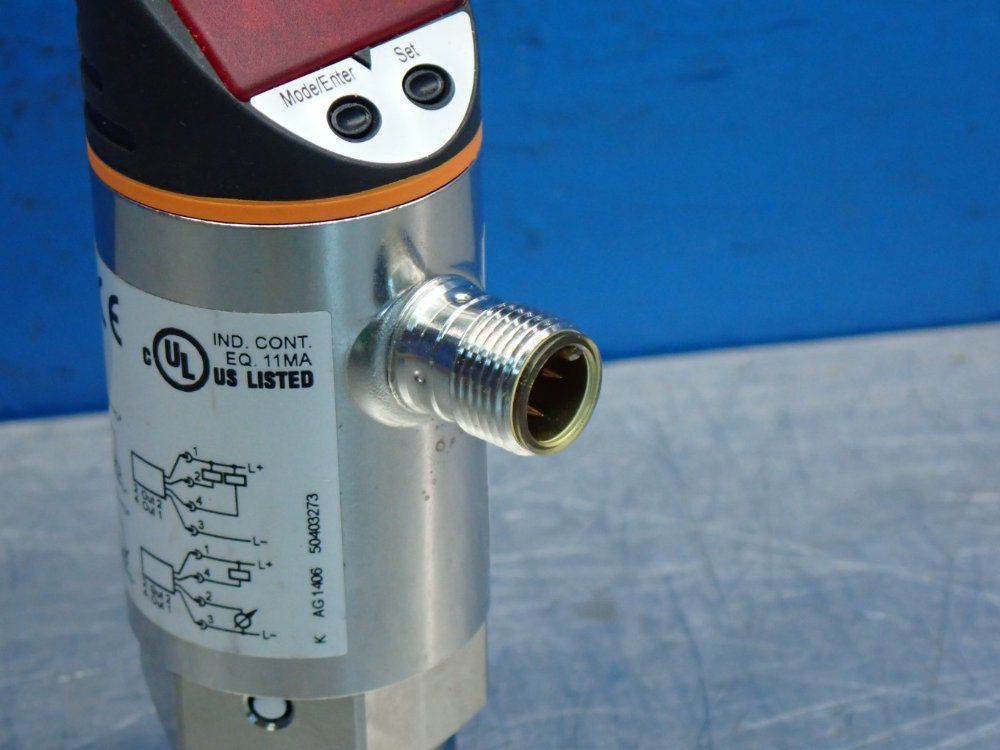 Ifm 10mpa. 100bar. 1450psi Pressure Sensor - Pn2223