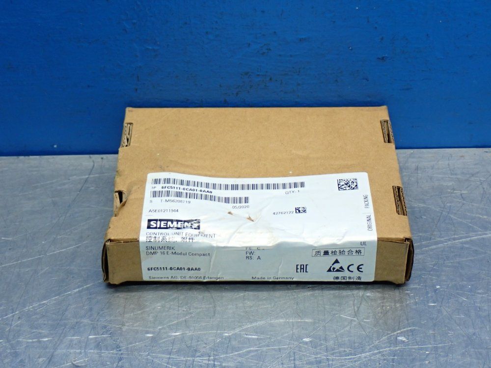 Siemens 16-input Electronic Module - 6fc5111-0ca01-0aa0