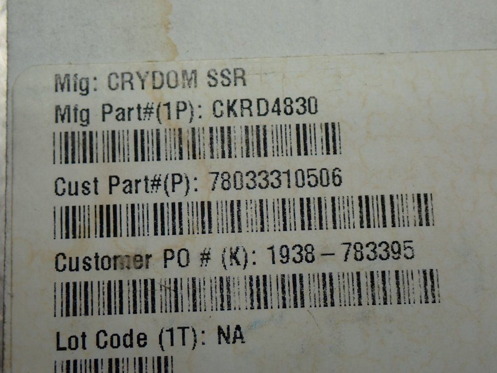 Crydom Ckr-series Solid State Relay Unit - Ckrd4830
