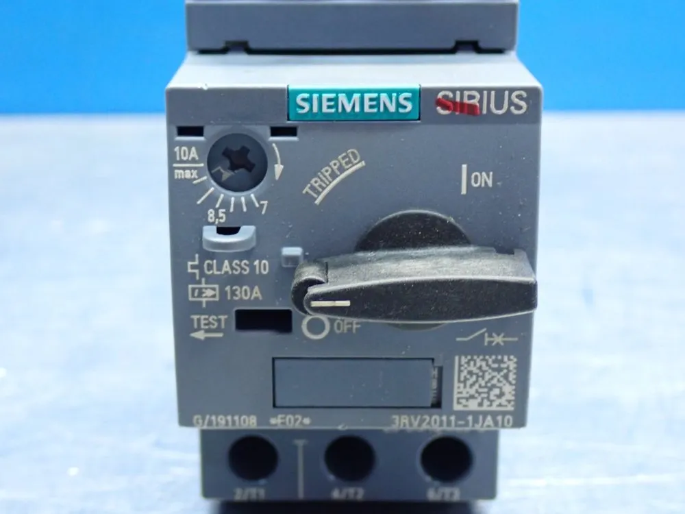 Siemens Circuit Breaker - 3rv2011-1ja10