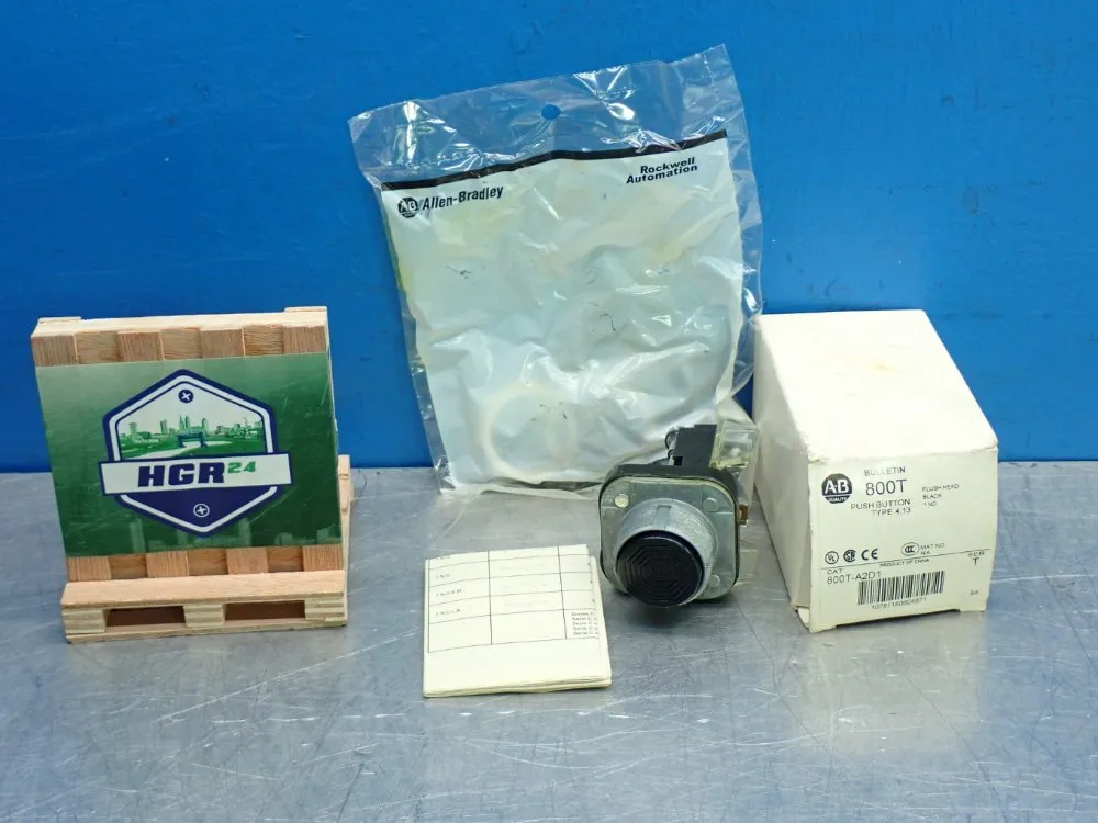 Allen Bradley 30mm Momentary Push Button - 800t-a2d1