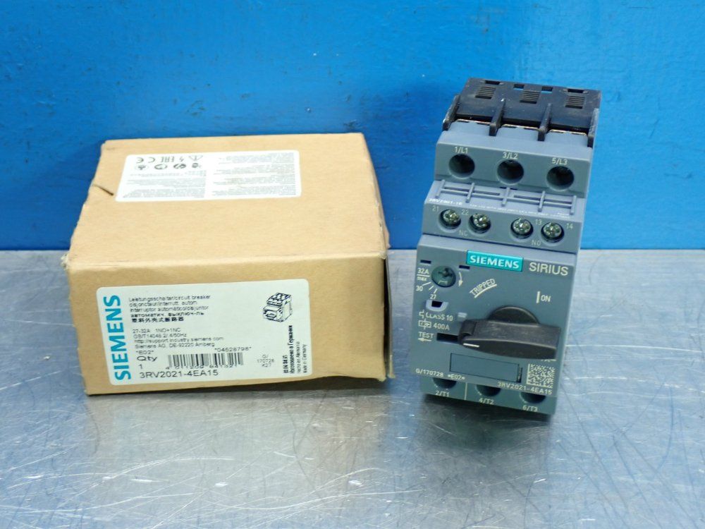 Siemens Circuit Breaker Unit - 3rv2021-4ea15