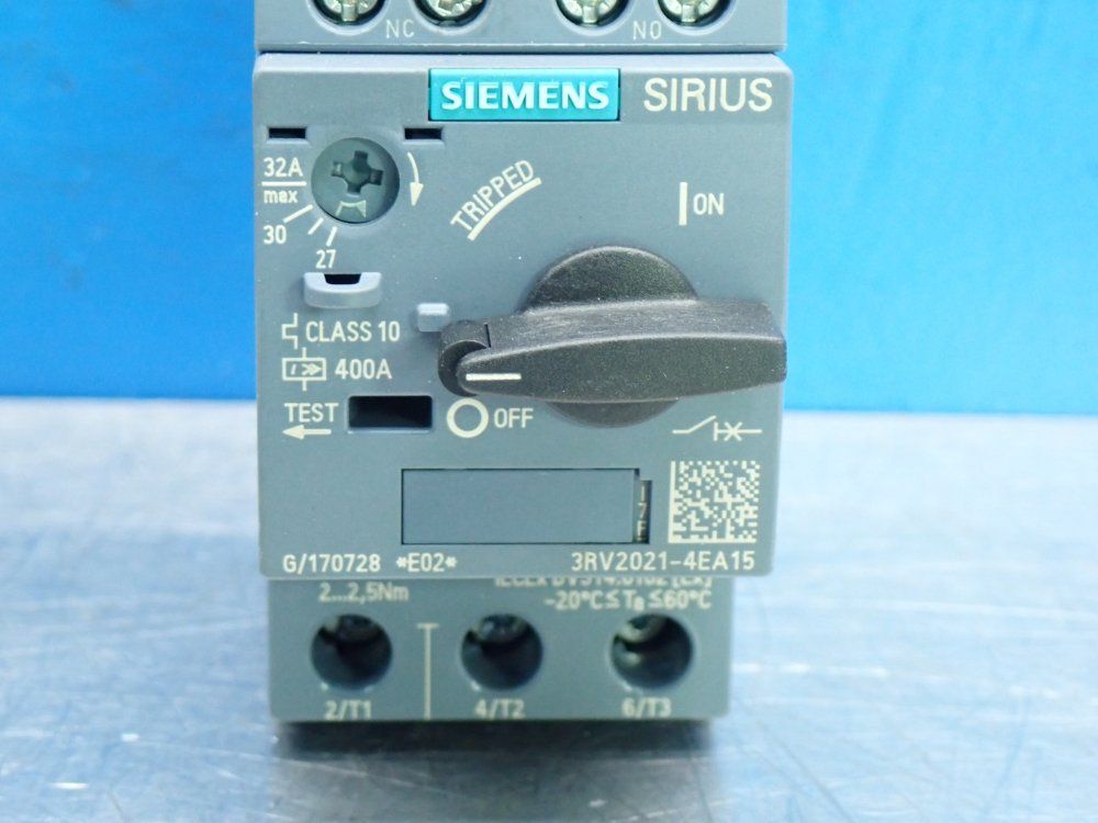 Siemens Circuit Breaker Unit - 3rv2021-4ea15