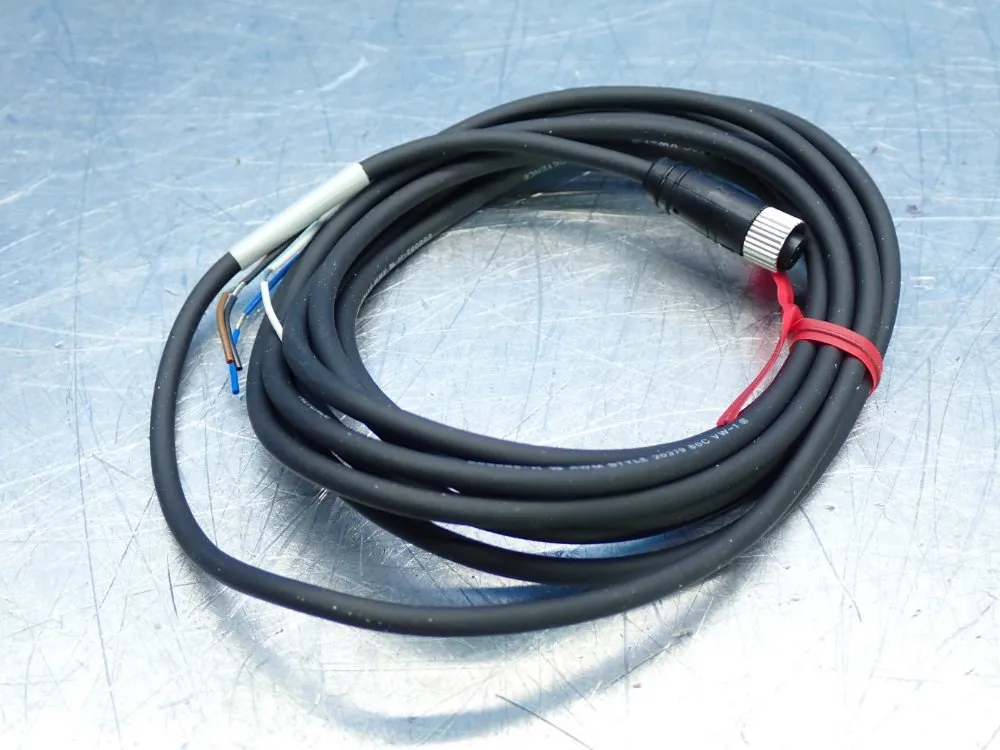Keyence 2m Length, M8 Straight Connector Fiber Optic Cable - Op-73864