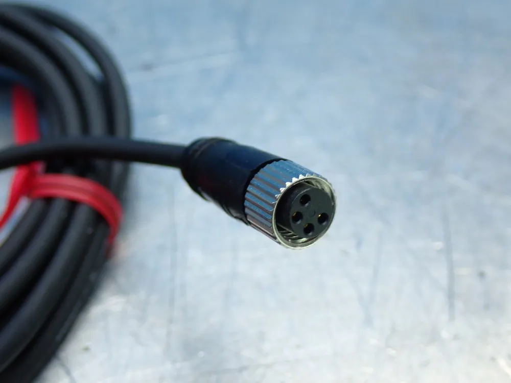 Keyence 2m Length, M8 Straight Connector Fiber Optic Cable - Op-73864