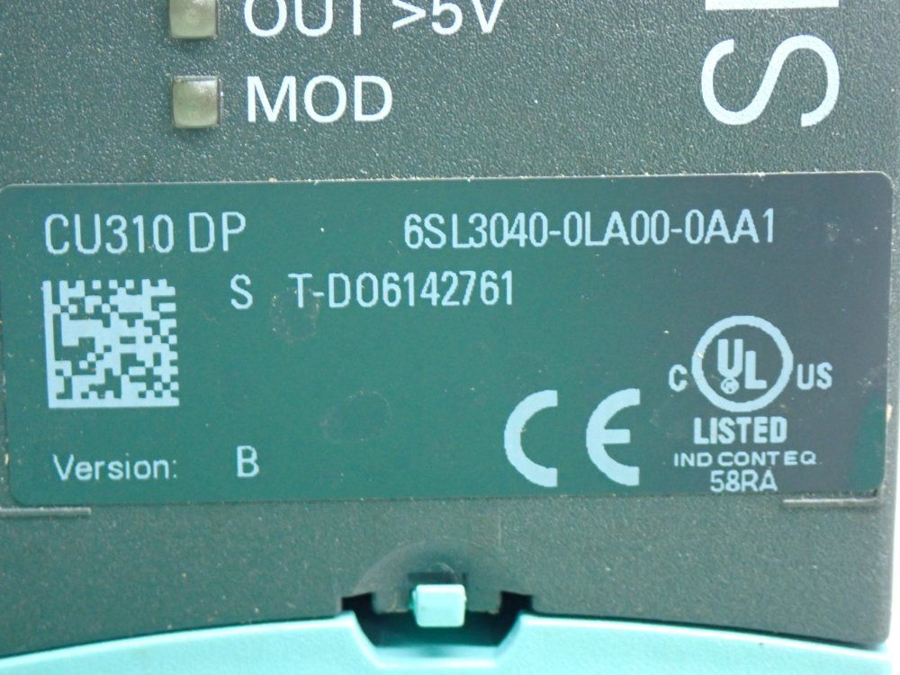 Siemens Sinamics S120 Control Unit - 6sl3040-0la00-0aa1