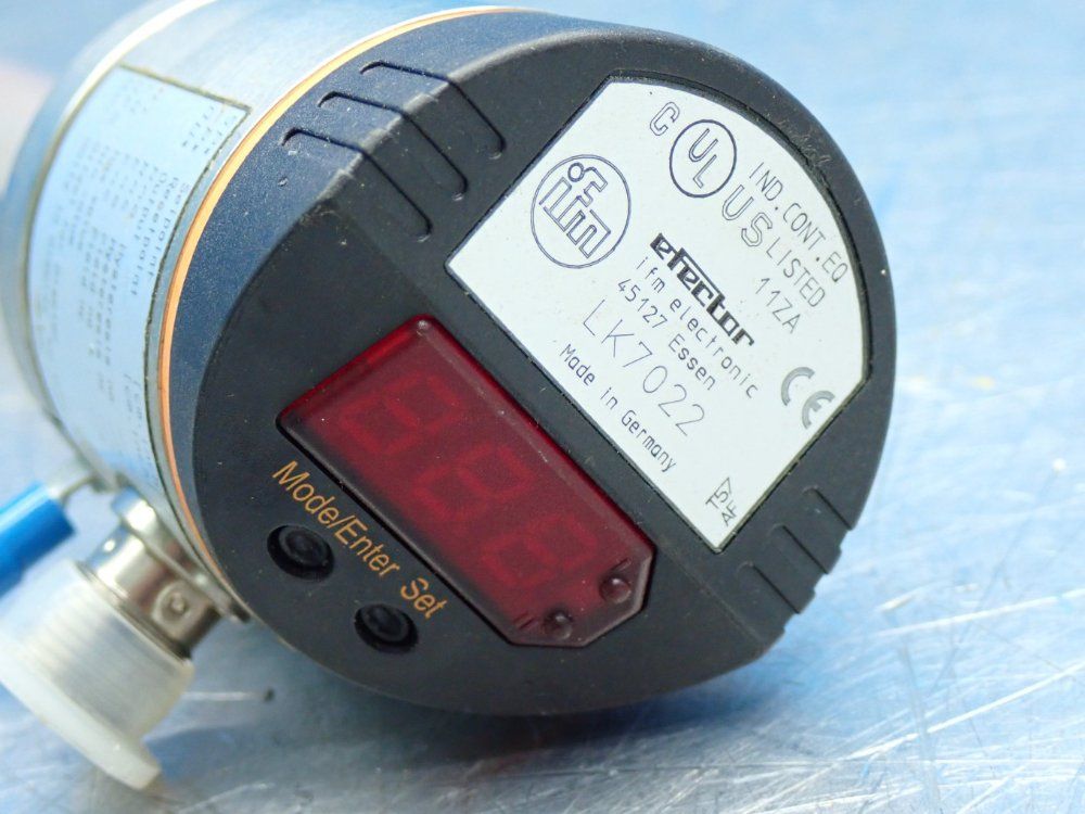 Ifm Electronic Level Sensor - Lk7022