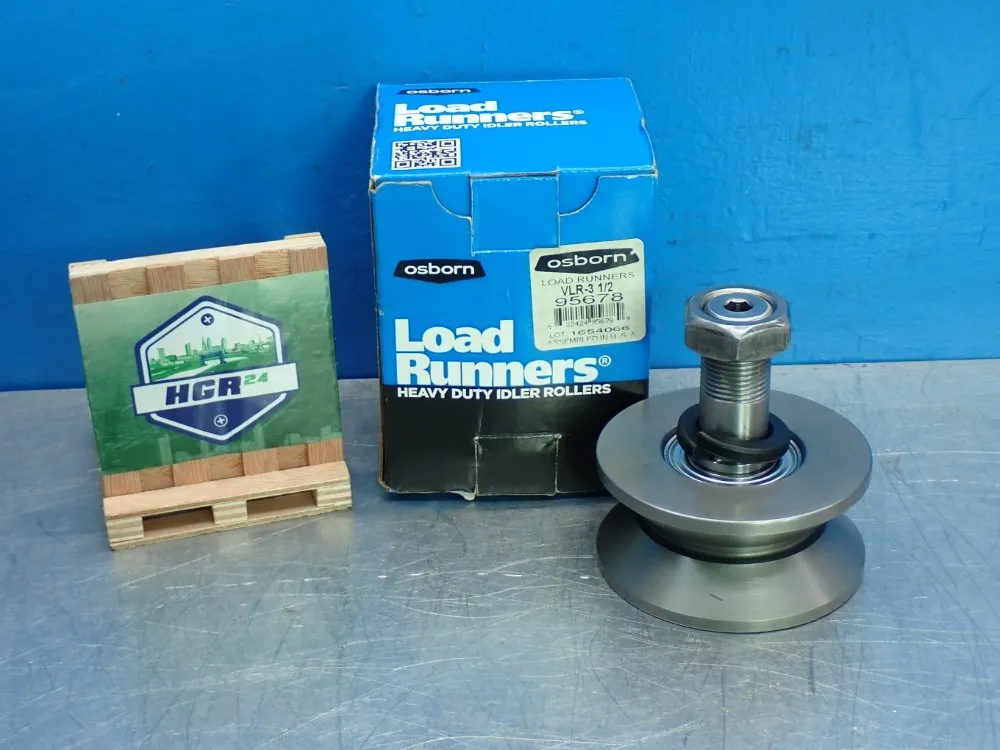 Osborn Runners Vlr-3-1/2 V-grooved Load Runner - 95678