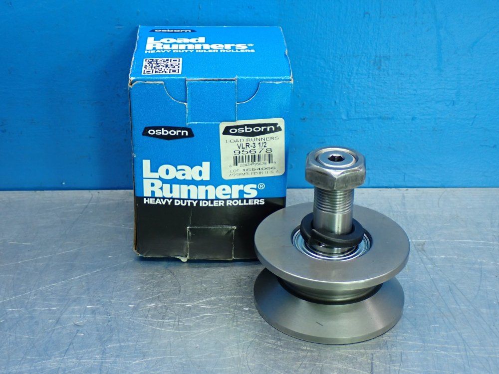 Osborn Runners Vlr-3-1/2 V-grooved Load Runner - 95678