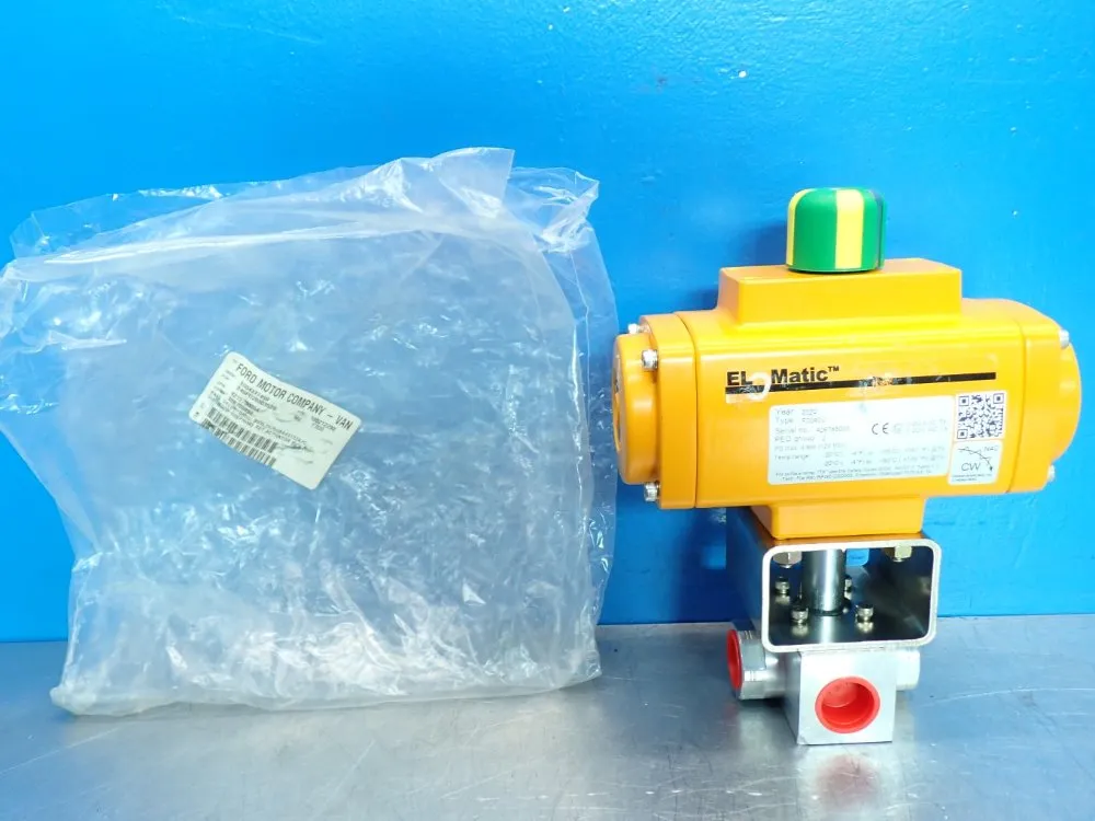 Elomatic 120psi Elo-matic F-series Rack & Pinion Pneumatic Valve Actuator - F0040u