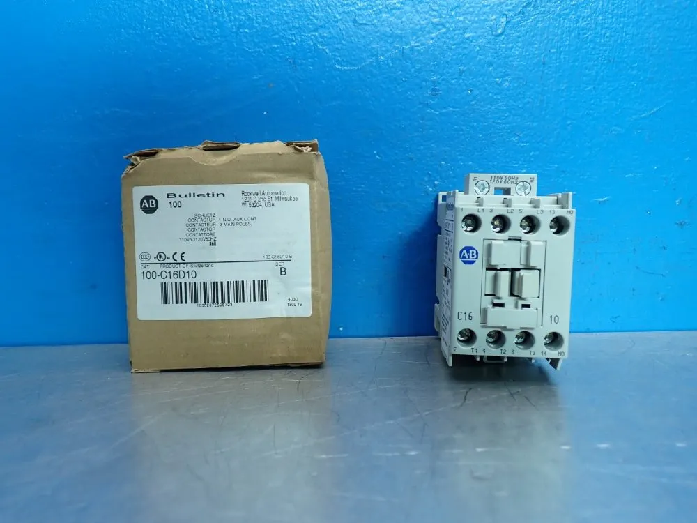 Allen Bradley Iec Contactor - 100-c16d10