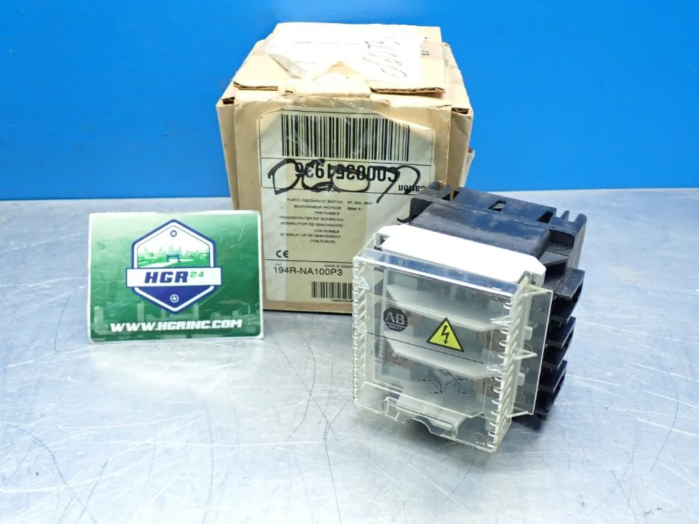Allen Bradley Disconnect Switch - 194r-na100p3