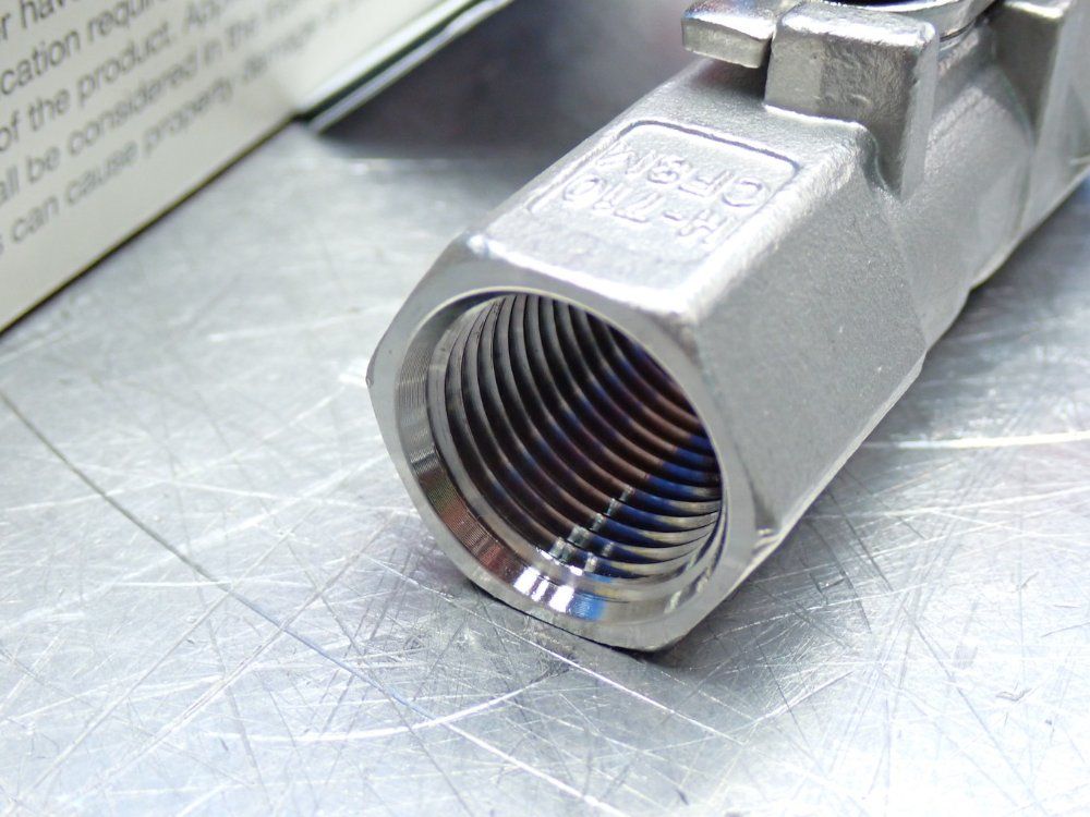 Ham-let Compression Locking Handle Ball Valve Unit, 2pcs - H-710-55-g-1/2-t-ld