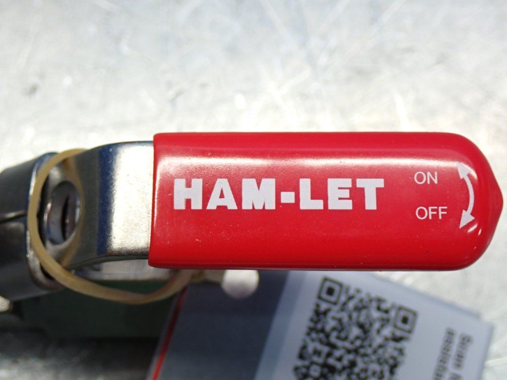 Ham-let Compression Locking Handle Ball Valve Unit, 2pcs - H-710-55-g-1/2-t-ld