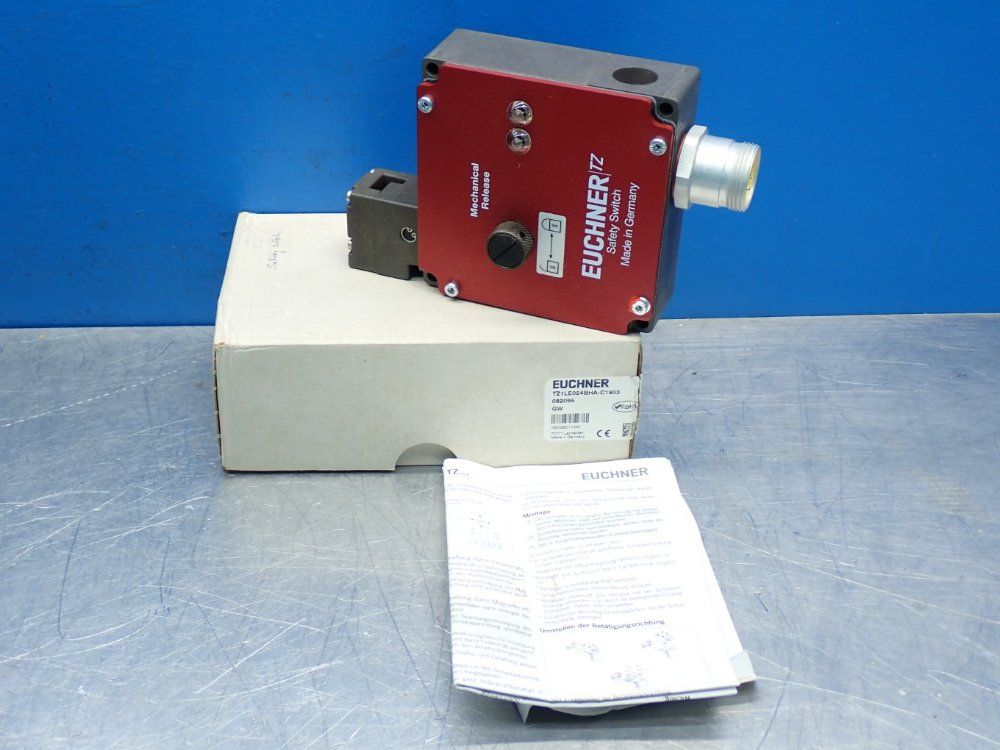 Euchner Tz-series Mechanical Interlock Safety Switch - Tz1le024bha-c1903