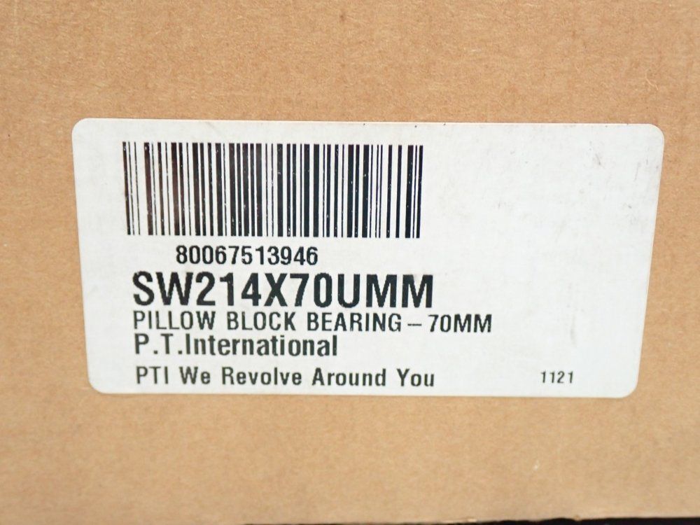 Pti Pillow Block Bearing Unit - Sw214x70umm