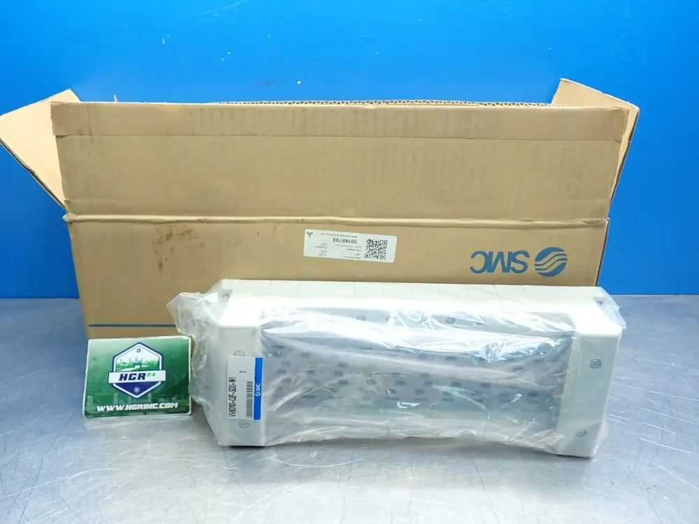 Smc Pneumatic Manifold Assembly - Vv80110-02f-sd0-w1