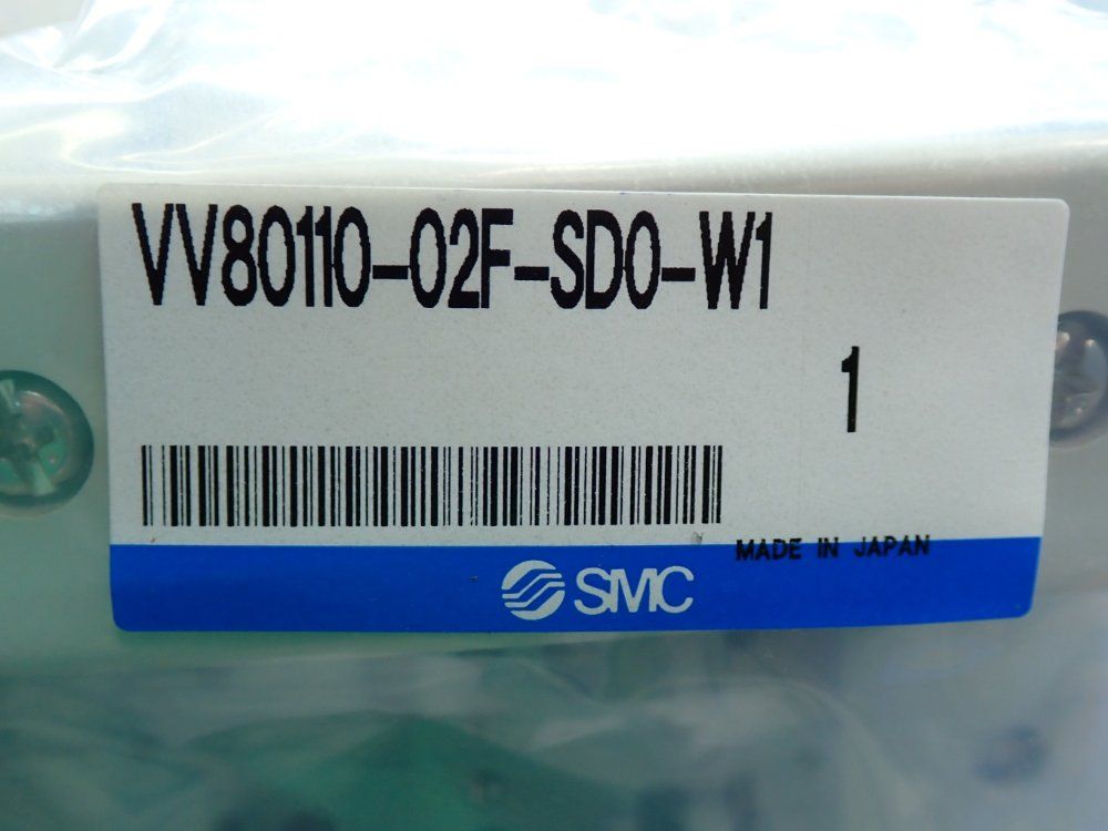 Smc Pneumatic Manifold Assembly - Vv80110-02f-sd0-w1