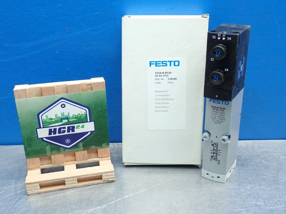 Festo 1000 L/min Pneumatic Air Solenoid Valve - 539160