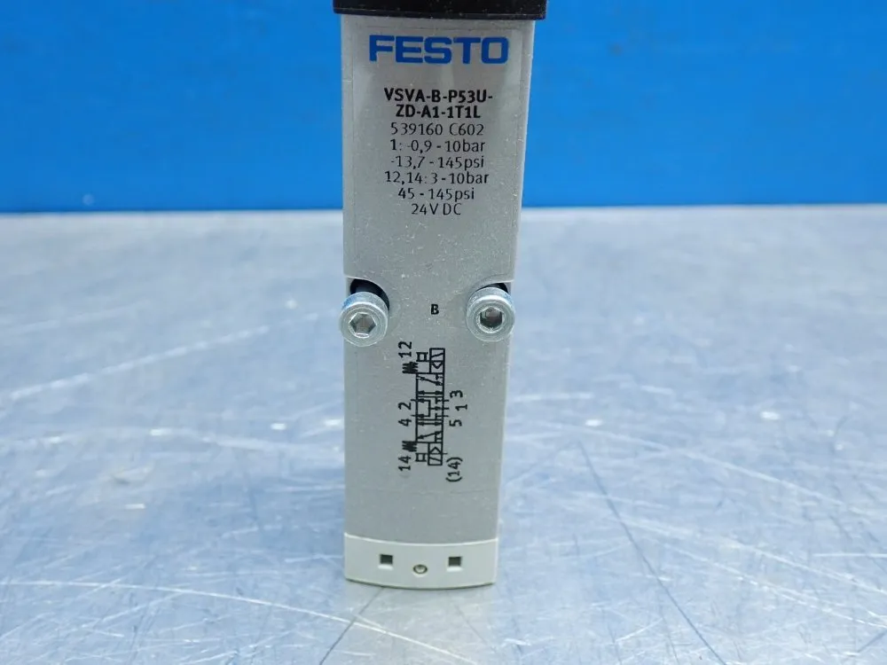 Festo 1000 L/min Pneumatic Air Solenoid Valve - 539160