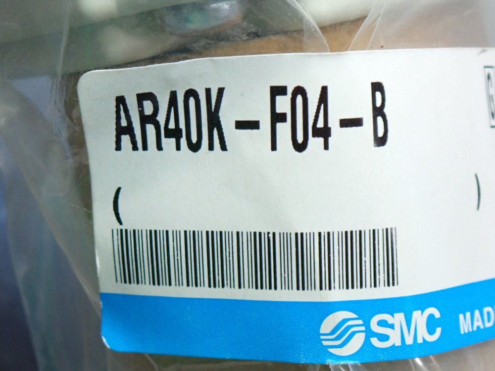 Smc 7-125psi Lot Of 5 Pneumatic Pressure Regulator - Ar40k-f04-b