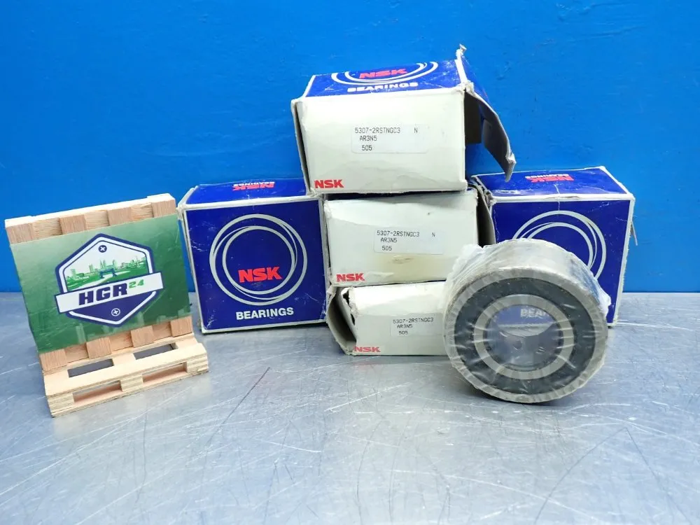 Nsk Double Row Ball Bearing Unit, 5pcs - 5307-2rstngc3