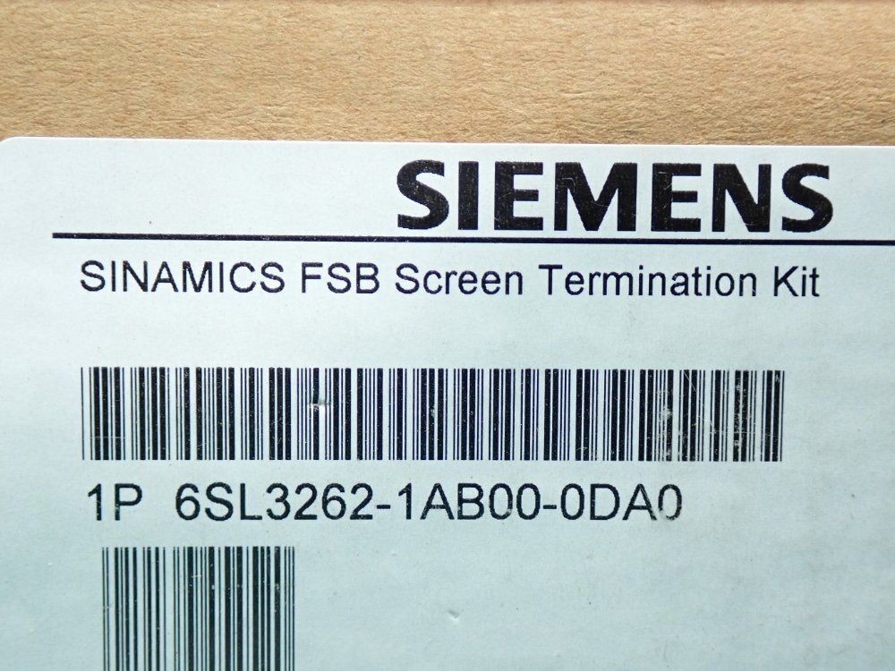 Siemens Power Module Fsb Pm240 Sinamics Screening Kit - 6sl3262-1ab00-0da0