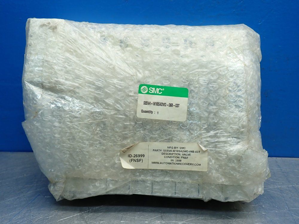 Smc Ss5v1 Manifold Valve Unit - Ss5v-w10sa2wd-06b-03t