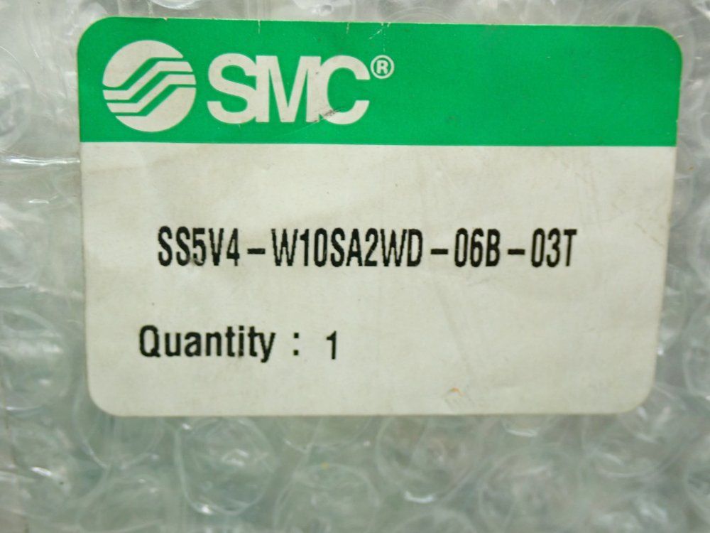 Smc Ss5v1 Manifold Valve Unit - Ss5v-w10sa2wd-06b-03t