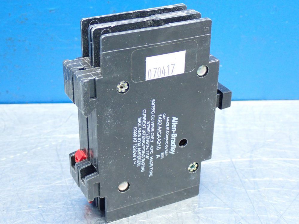 Allen Bradley Miniature Circuit Breaker - 1492-mcaa210