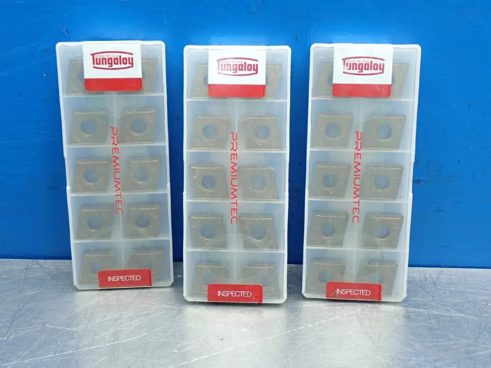 Tungaloy Carbide Turning Diamond Insert, 30pcs - Cnmg 190612-cht5125