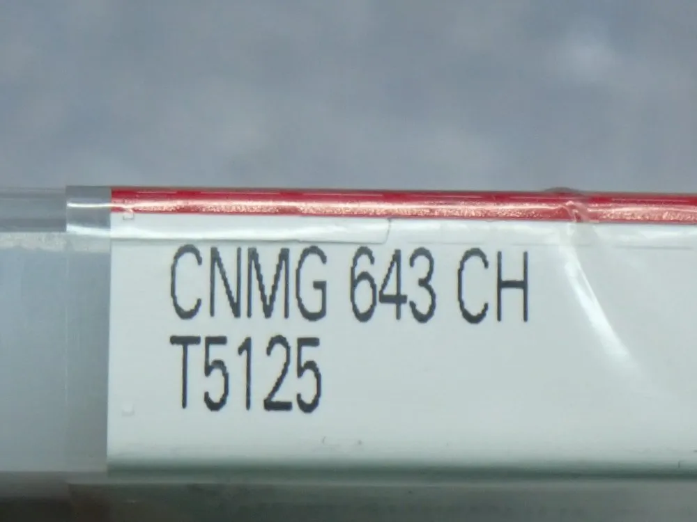 Tungaloy Carbide Turning Diamond Insert, 30pcs - Cnmg 190612-cht5125