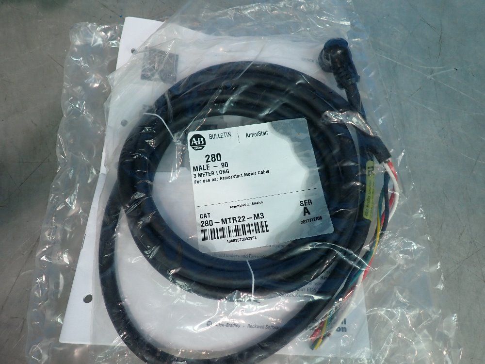 Allen Bradley 3 Meter Armor Start Control Module - 280d-f12z-10c-cr-sm