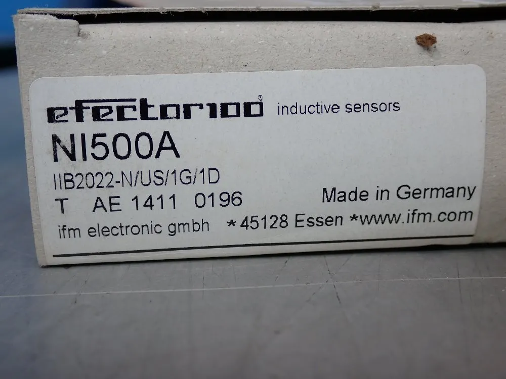 Ifm Inductive Sensor - Ni500a