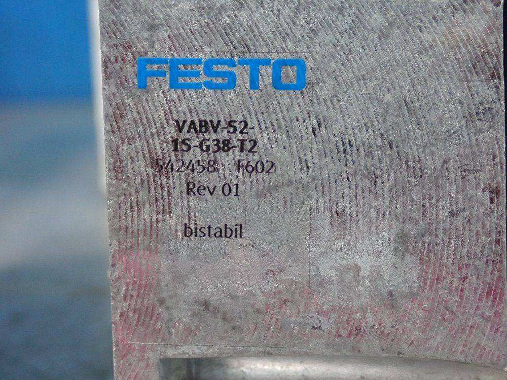 Festo Manifold Sub Base - Vabv-s2-1s-g38-t2
