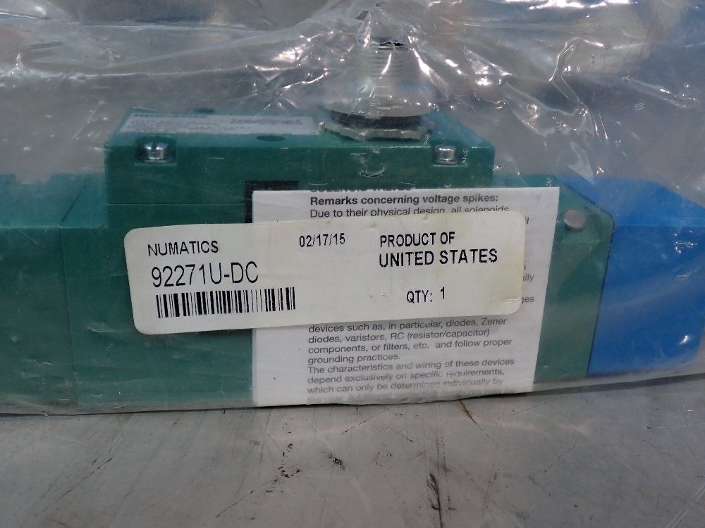 Numatics Valve - 92271u-dc