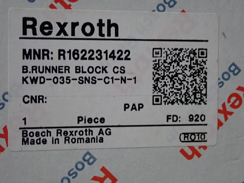 Rexroth Linear Rail Bearing - R162231422