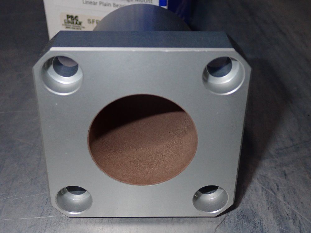 Pbc Linear Metric Square Round Flange Mount Linear Plain Bearing - Sfpj40