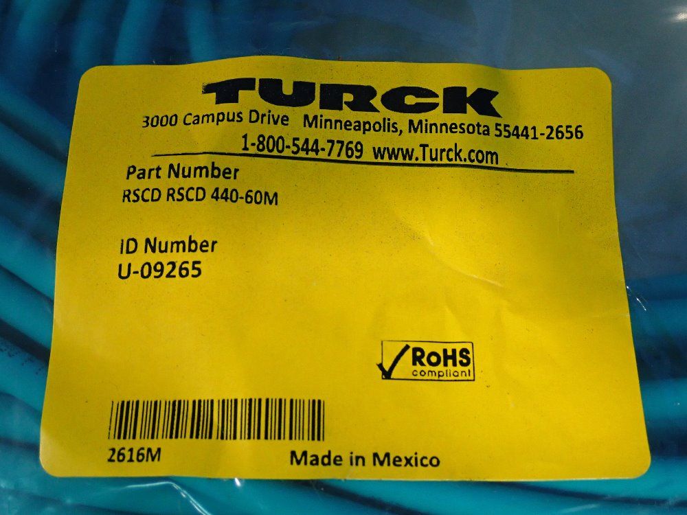 Turck Cord Set - Rscd Rscd 440-60m