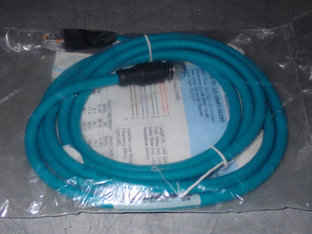 Turck Lot Of 17 Cord Set - Rkc Rj45 8460-2m/c1195